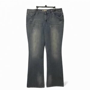 LEI Dark Blue Flare Women's Jeans
